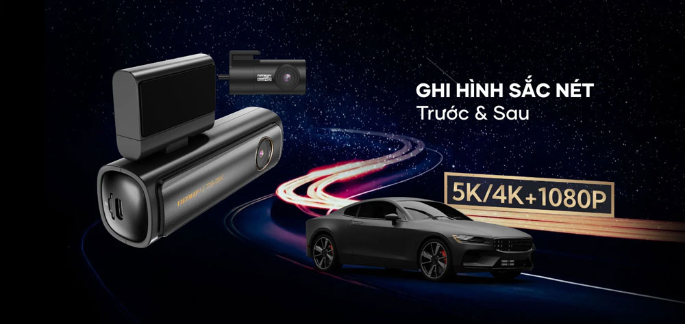 Camera hành trình 4K Vietmap TS-5K