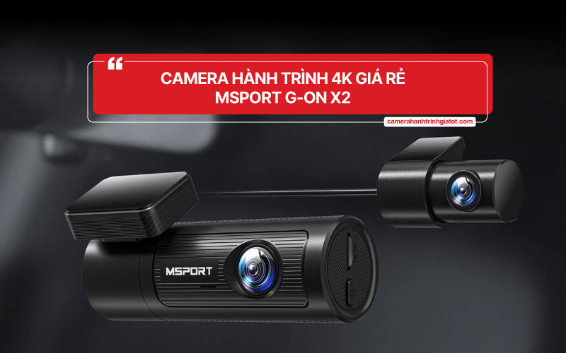 Camera Hành Trình MSPORT G-ON X2