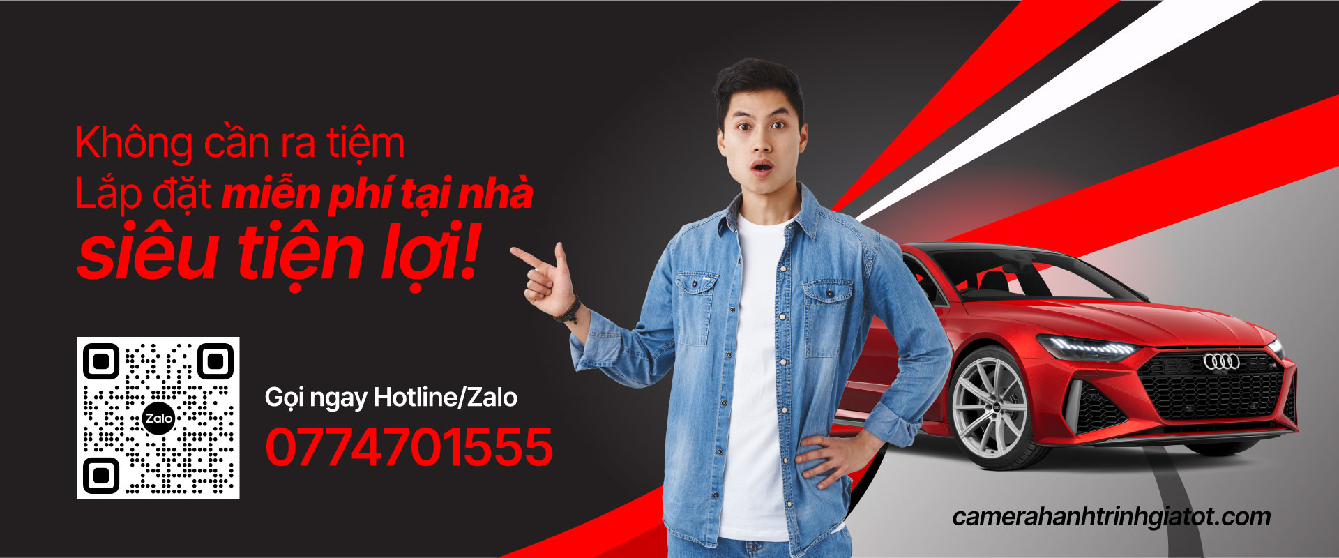 Lắp camera hành trình tại nhà miễn phí