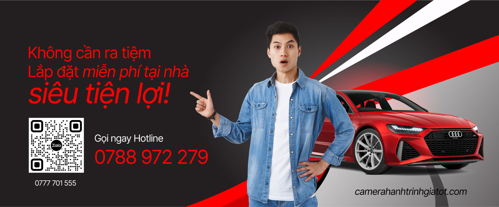 Lắp camera hành trình tại nhà miễn phí