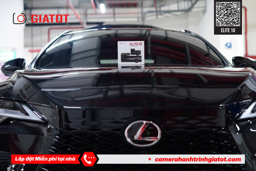 Blackvue Elite 10 trên xe Lexus RX500